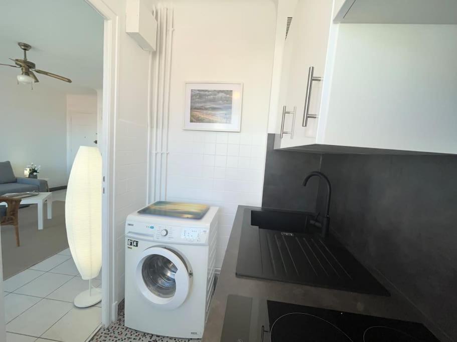 Hendaye Plage Charmant Studio 2Pers Avec Grande Terrasse Vue Mer Kültér fotó
